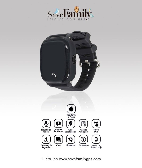 Reloj SaveFamily inteligente con GPS para niños SaveKids/N