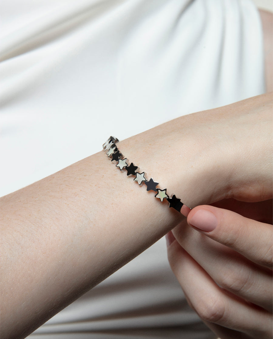 Pulsera Viceroy Acero con Estrellas 14183P01000 - Imagen 2