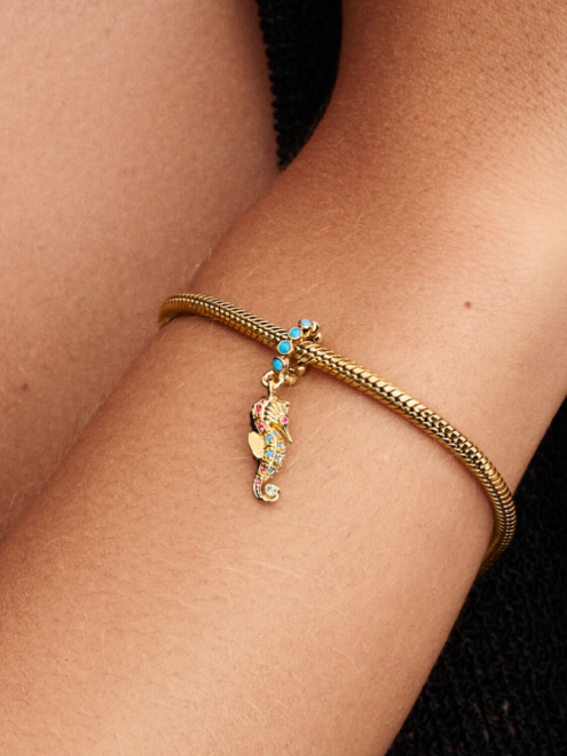 Charm Colgante Pandora Caballito de Mar 763895C01 - Imagen 5