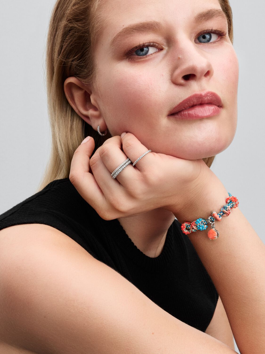 Charm Pandora Océano de Color Turquesa 793897C02 - Imagen 3