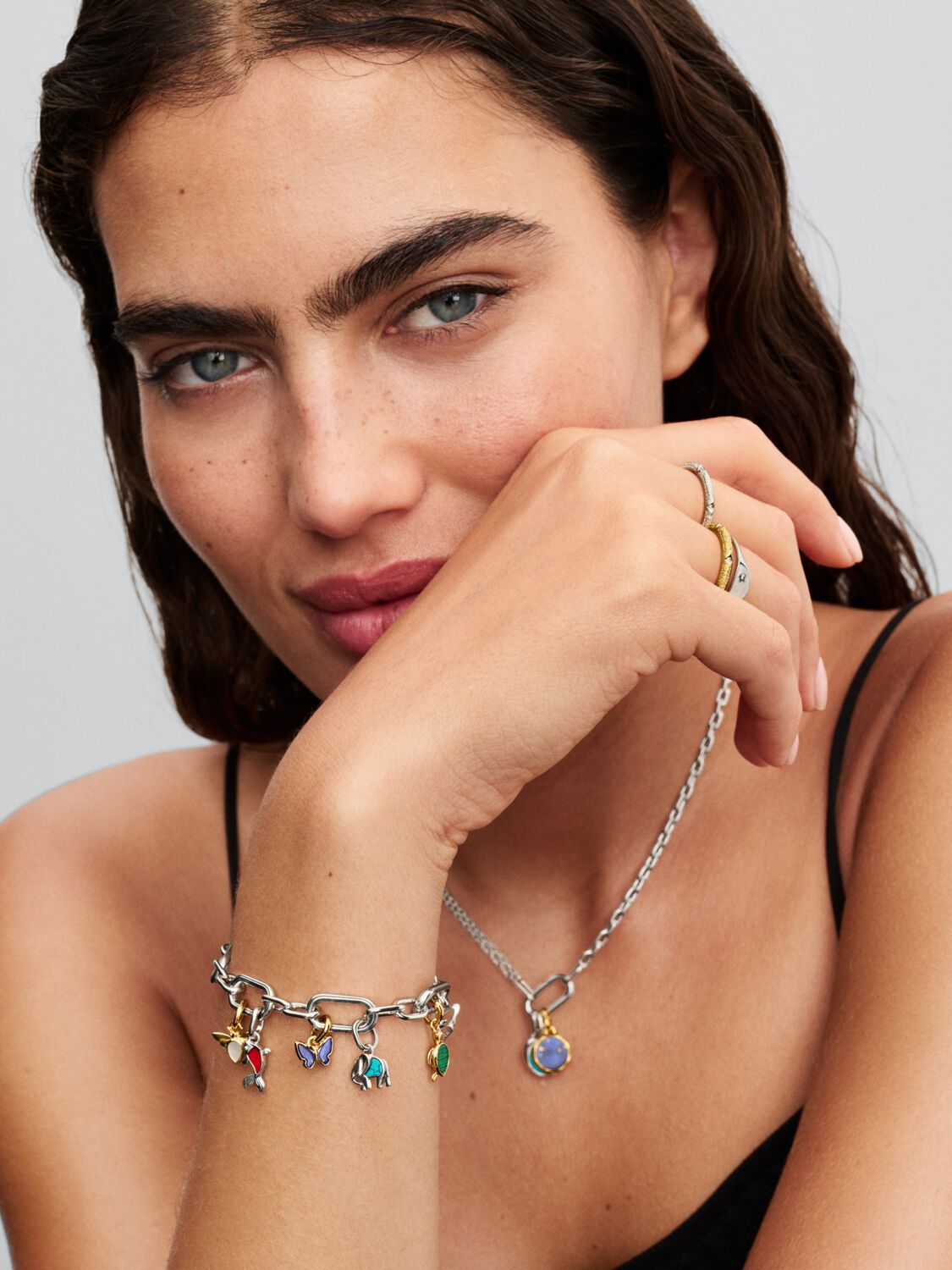 Charm Mini Colgante Pandora Mariposa Azul 763825C01 - Imagen 4