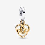 Charm Colgante Pandora Grabable Mama con un Diamante Sintético 763237C01