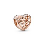 Charm de Corazón Árbol Genealógico Openwork Pandora 788826C01