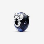 Charm Cristal de Murano Azul Mickey y Minnie Mouse Disney Pandora 792958C01