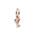 Charm Colgante Pandora Alfabeto Letra Minúscula q 782476C01
