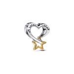 Charm Estrella y Corazón de la Suerte Pandora 763513C00