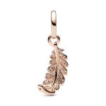 Charm Pandora Colgante rosa Pluma Curvada 782578C01