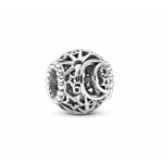 Charm Pandora filigrana Sol, Estrellas y Luna 799183C00