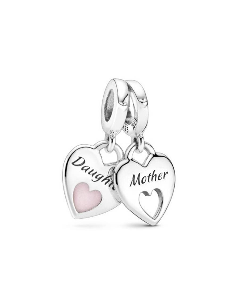 Charm Colgante Pandora Corazón Doble "Madre e Hija" 799187C01