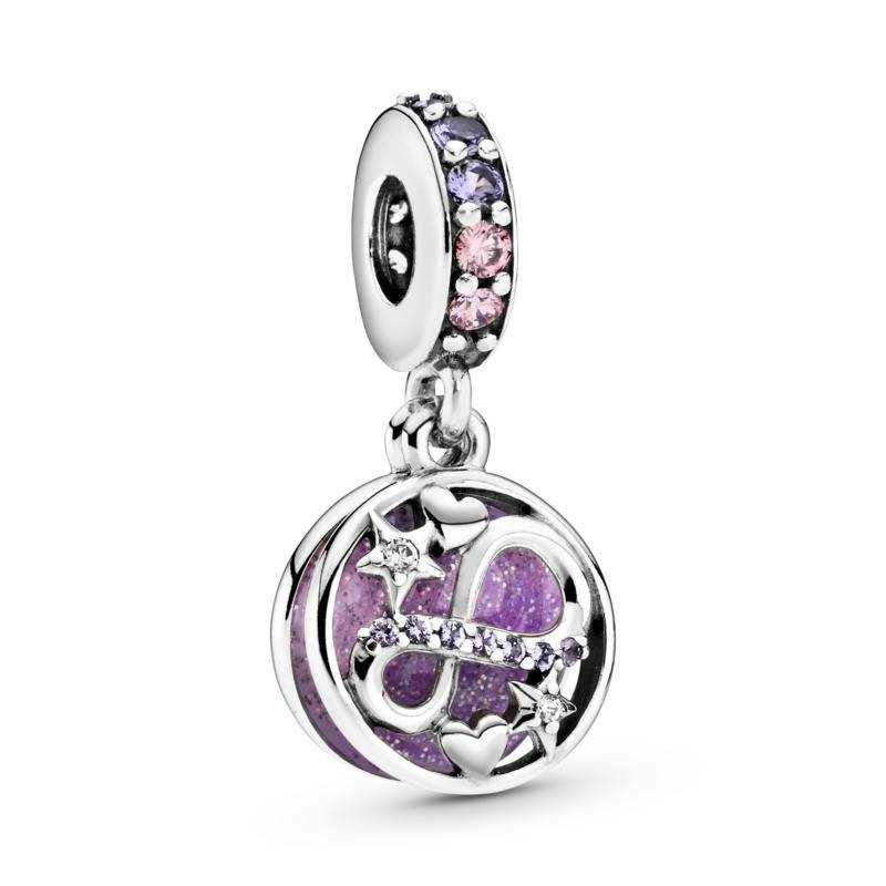 Charm Colgante Pandora Estrellas Brillantes y Corazón Infinito 798829C01