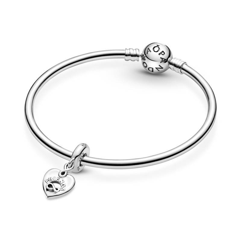 Charm colgante corazón amigos para siempre Pandora 799294C01 - Imagen 6