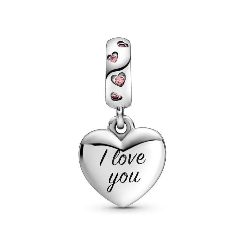 Charm Colgante Pandora Corazón Mum 798887C01 - Imagen 3