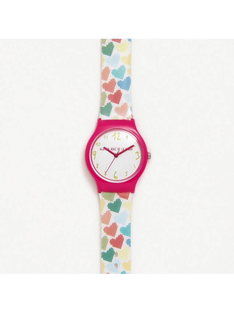 Reloj AGATHA Corazones Colores AGR310