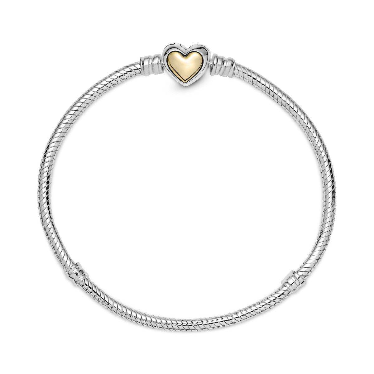 Pulsera Pandora Corazón Cúpula Dorada 599380C00 - Imagen 3