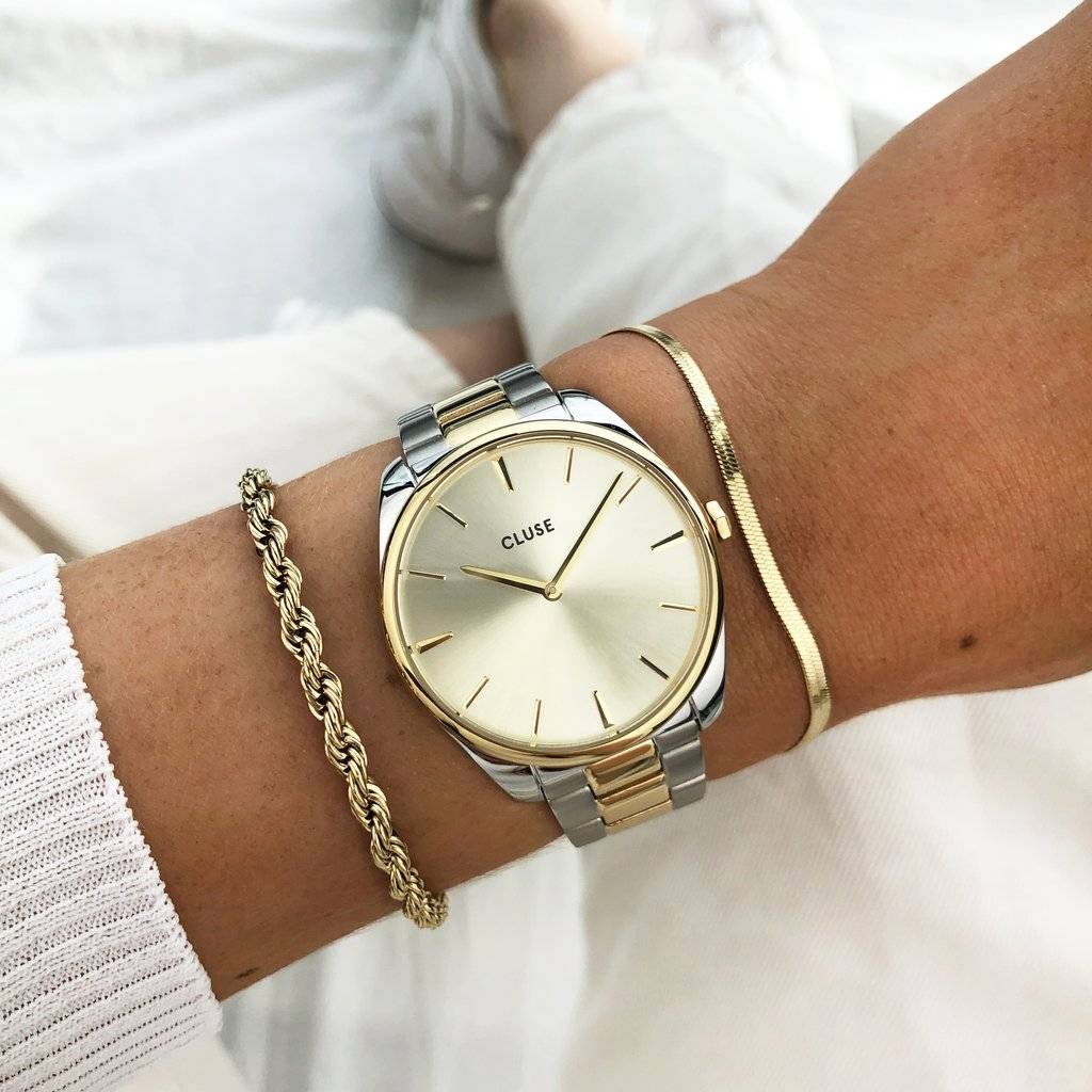 Reloj CLUSE Féroce Bicolor Mujer CW0101212004 - Imagen 4