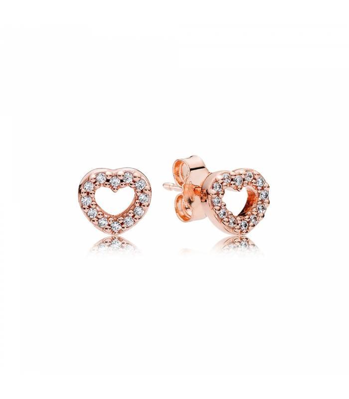 Pendientes Pandora Corazones Capturados 280528CZ