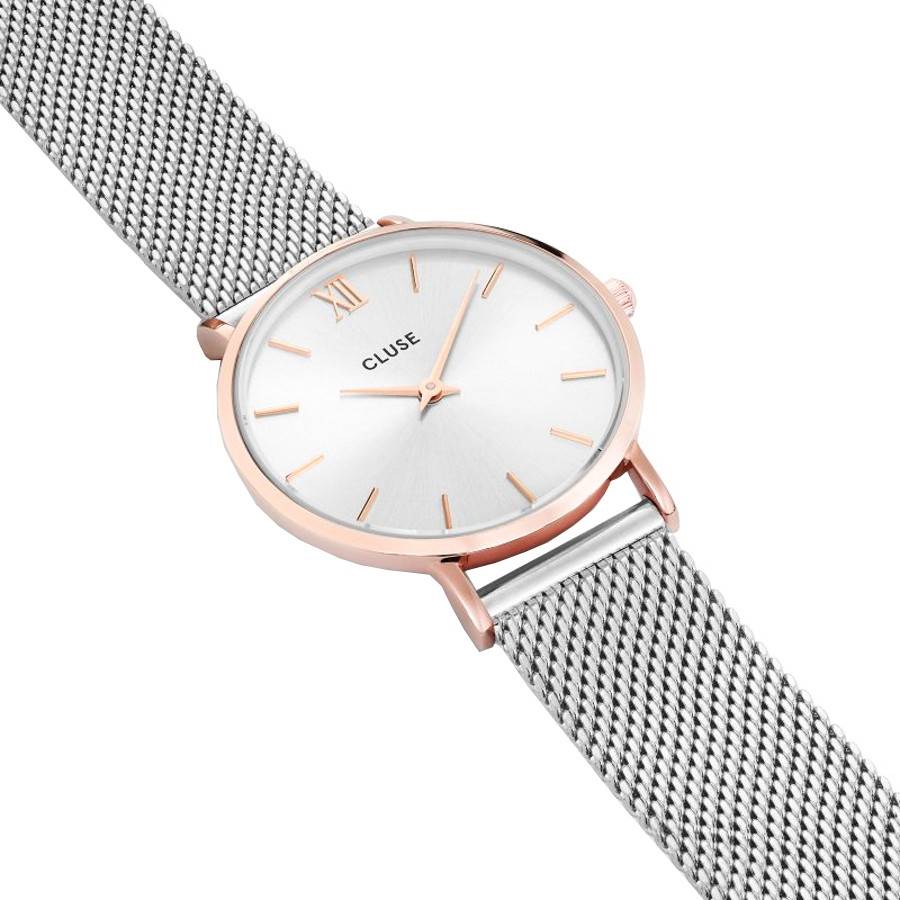 Reloj Cluse Mujer Minuit Mesh Bicolor CW0101203004 - Imagen 3