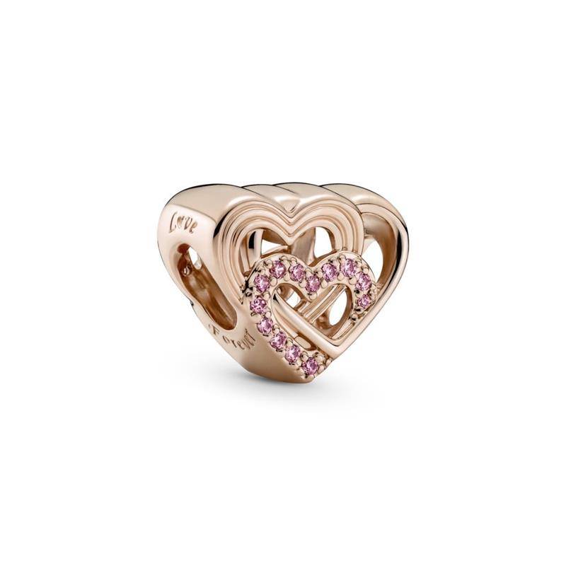 Charm Corazones de Amor Entrelazados 789529C01