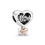 Charm Pandora Corazón Gracias Mamá 789372C00