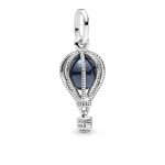 Charm Pandora Globo Aeroestático Azul 798064NMB