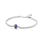 Pulsera Pandora Dos Tonos Brillante y Azul 590039C01