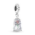 Charm Colgante Pandora Rosa Encantada de la Bella y la Bestia Disney 790024C01