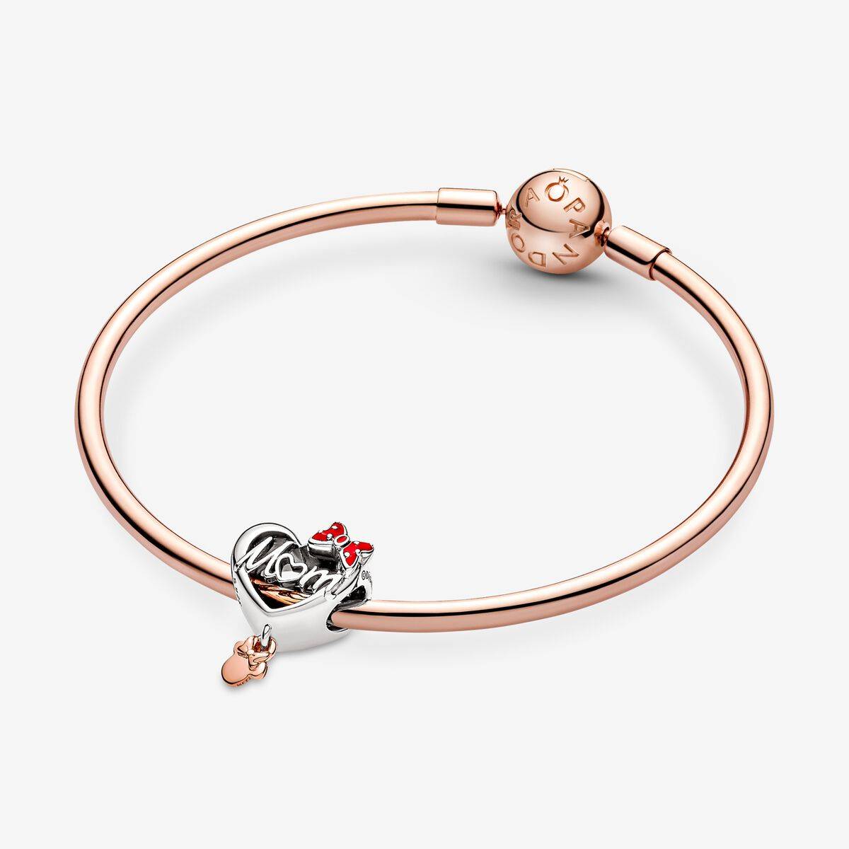 Charm Pandora Corazón Mamá Minnie Disney 781142C01 - Imagen 6