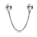 Cadena de seguridad plata corazones Pandora 791088-05