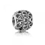 Charm Pandora en filigrana rosas plata 791282