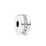 Clip Pandora sendero luminoso plata 791972CZ