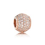 Charm Pandora Rosé Pavé Transparente 781051CZ