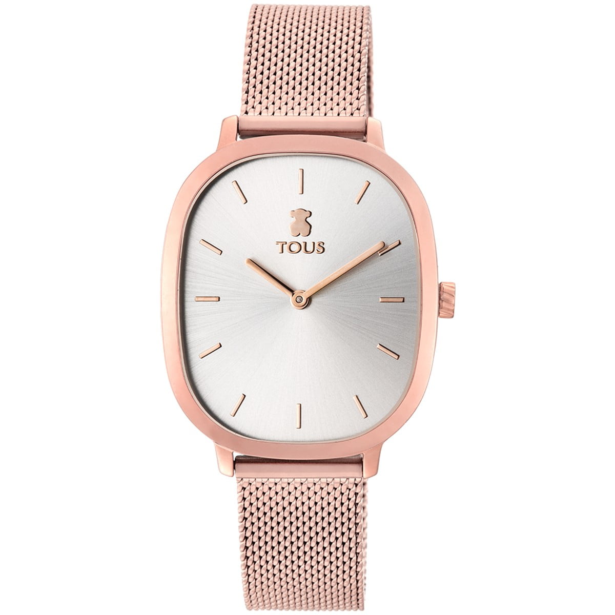 Reloj Heritage de acero IP rosado 900350395