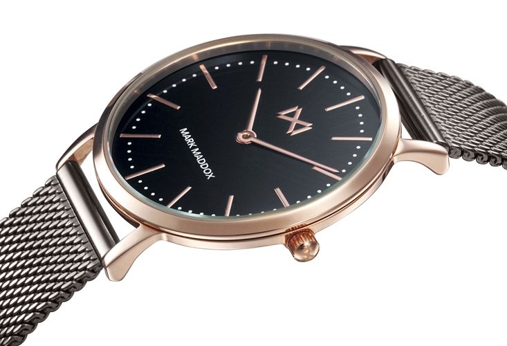 Reloj Mark Maddox Greenwich acero ip negro Mujer MM7115-57 - Imagen 2