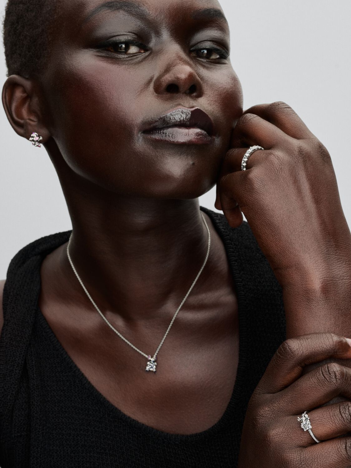 Collar Pandora Stitch de Disney 393743C01-45 - Imagen 5