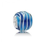 Charm Pandora Remolino Azul 797012ENMX