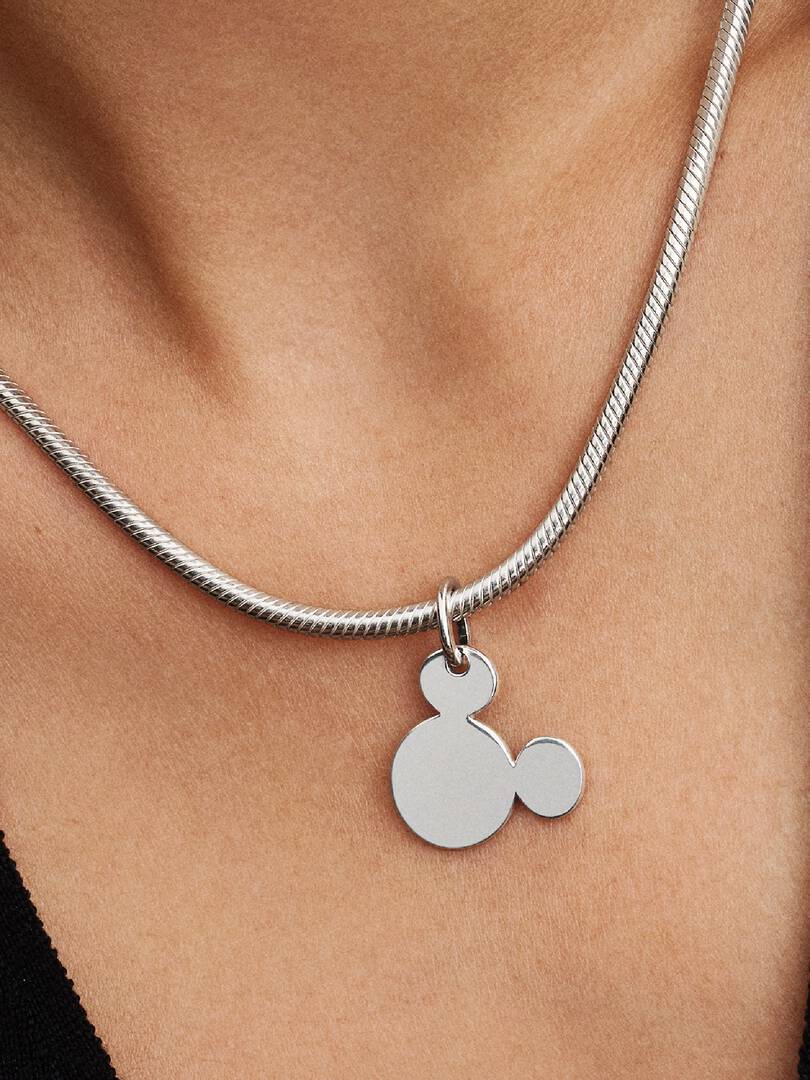 Colgante grabable Disney Mickey Mouse en plata de ley Referencia 793994C00 - Imagen 3