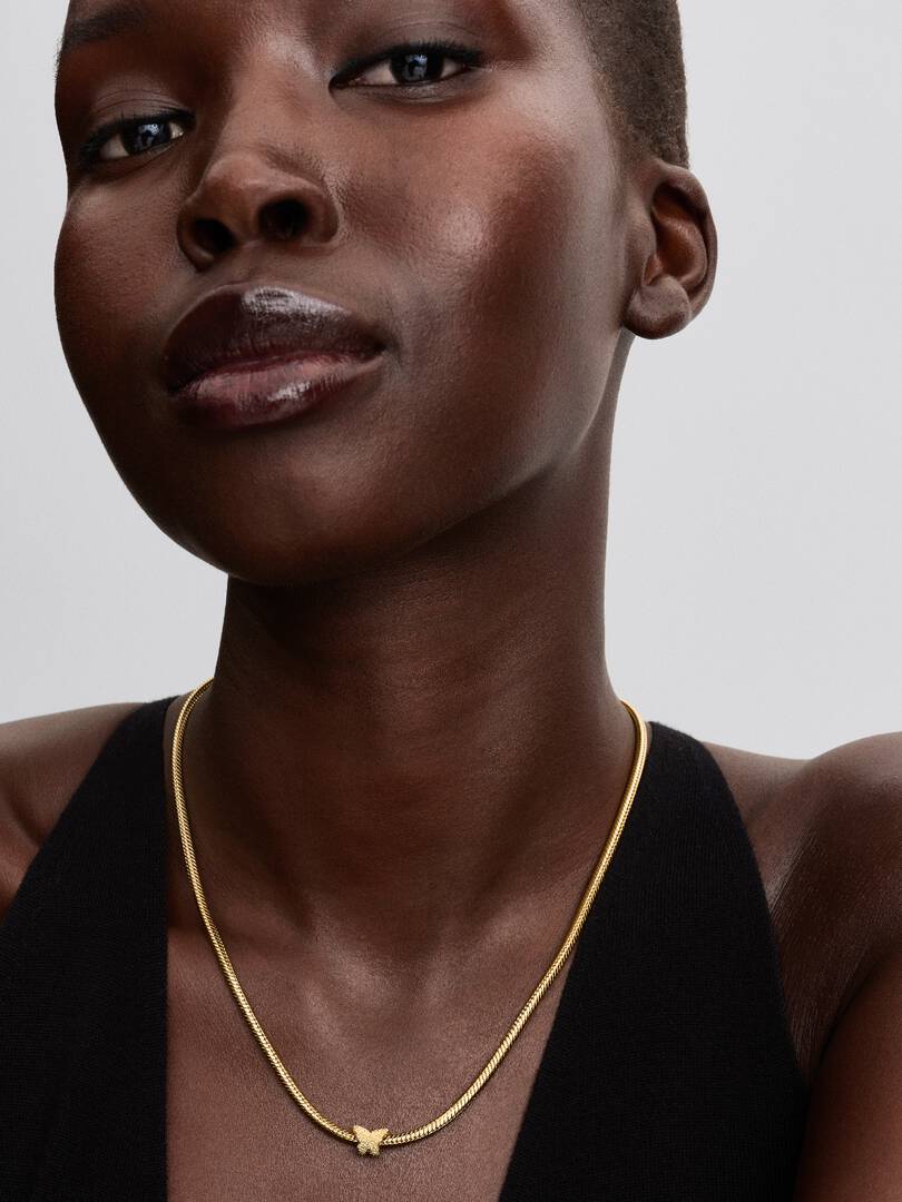 Mini Charm Pandora Mariposa Texturizada Chapado Oro 14k Referencia 764046C00 - Imagen 6