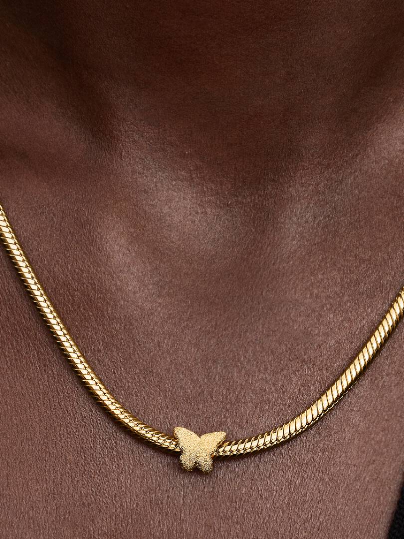 Mini Charm Pandora Mariposa Texturizada Chapado Oro 14k Referencia 764046C00 - Imagen 5