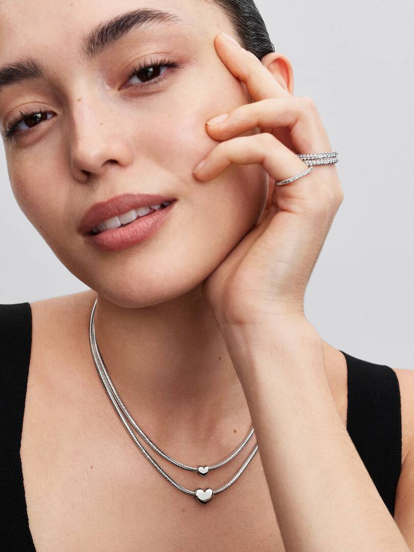 Mini Charm de Corazón en Plata de Ley 793998C00 - Imagen 4