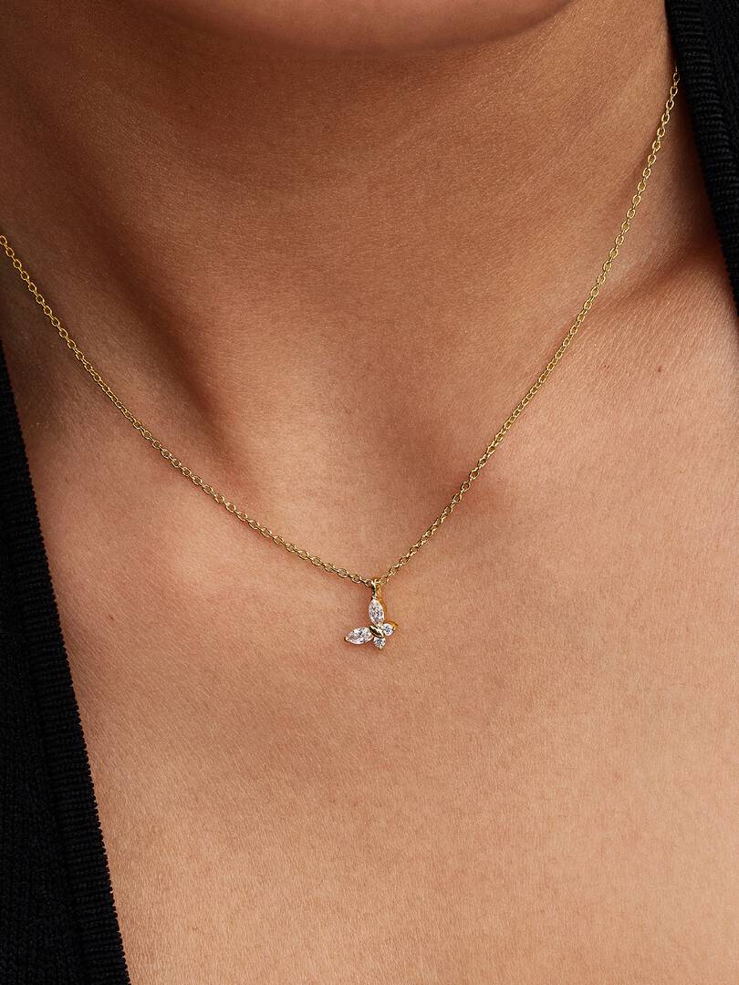 Collar Pandora Mariposa Circonitas - Imagen 4