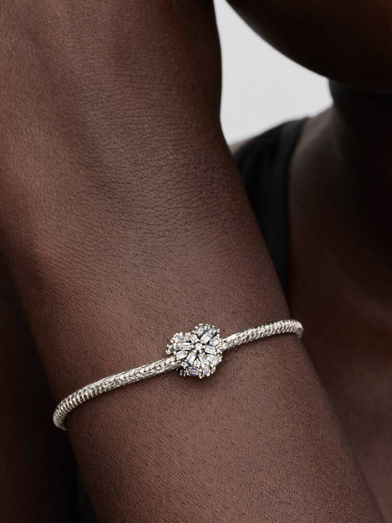 Charm Pandora corazón brillante plata 794240c01 - Imagen 5