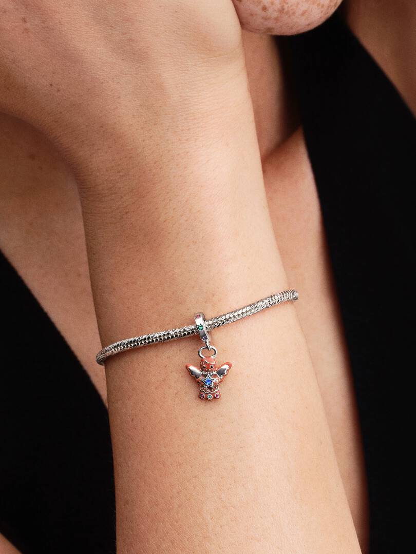 Charm colgante de jengibre Pandora Ángel 794247C01 - Imagen 5